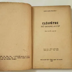 NỮ HOÀNG AI CẬP CLEOPATRA - Nhà văn Carlo Maria Franzero 709243