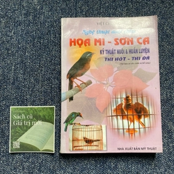 Kỹ thuật nuôi chim hoạ my - sơn ca