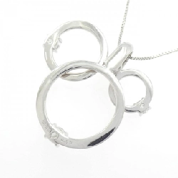 K18WG Dây chuyền kim cương 0.50CT - Hàng hiệu Chính hãng 860293