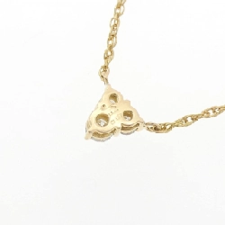 K18YG Dây chuyền kim cương ba viên 0.30CT - Hàng hiệu Chính hãng 859092