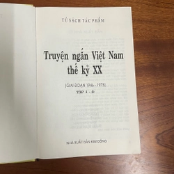 II Tựa sách: Truyện Ngắn Việt Nam Thế Kỷ XX _ Giai đoạn 1946 - 1975 (Tập 1) - 2002 479671
