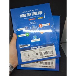 Bộ 2 cuốn tiếng Hàn tổng hợp dành cho người Việt Nam giáo trình + bài tập sơ cấp 1 mới 100% HCM0108 34878