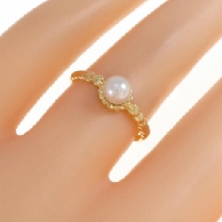 Nhẫn ngọc trai Akoya K18YG 4.6mm 668456