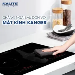 Bếp từ đôi KALITE KDI72 mặt kính 781712