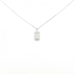Dây chuyền kim cương PT900/PT850 0.16CT - Hàng hiệu Authentic