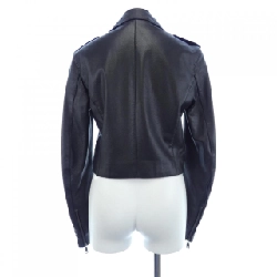 【Mã giảm giá】Dolce & Gabbana DOLCE&GABBANA Áo khoác da biker 637038