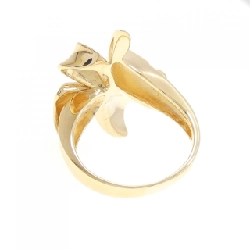 Nhẫn kim cương K18YG 668858