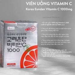 Viên uống trắng da vitamin C 1000mg Korea Eundan Hàn Quốc 120 viên 315887