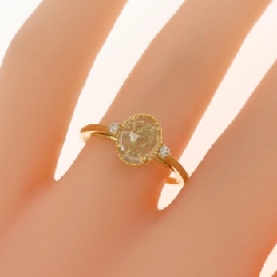 K18YG Nhẫn Đá Màu - Hàng hiệu Chính hãng 854467