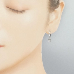 Bông tai kim cương 750WG 0.066CT - Hàng hiệu Chính hãng 869961