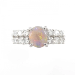 Nhẫn opal đen PT900 0.57CT 671138