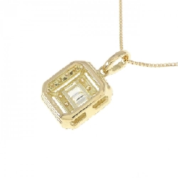 K18YG Dây chuyền kim cương 0.45CT - Hàng hiệu Chính hãng 860190