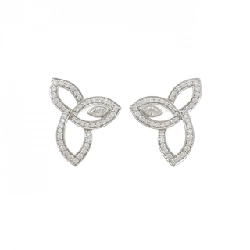 Khuyên tai Harry Winston Lily Cluster - Hàng hiệu Authentic