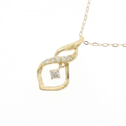 K18YG Dây chuyền kim cương 0.10CT - Hàng hiệu Chính hãng 859199