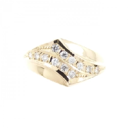 Nhẫn kim cương K18YG 0.18CT - Hàng hiệu Chính hãng 849162