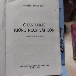 sách: Chân dung tướng Nguỵ Sài Gòn - Nguyễn Đình Tiên (A1) 570451
