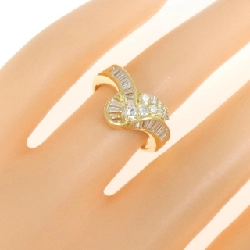 Nhẫn kim cương K18YG 0.75CT 672263