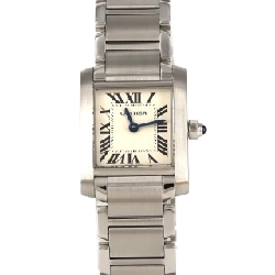 Cartier Tank Française SM W51008Q3 SS Quartz - Hàng hiệu Chính hãng