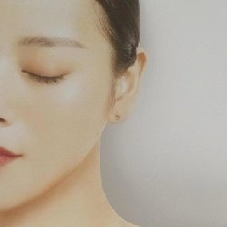 K18YG Bông tai kim cương 0.02CT - Hàng hiệu Chính hãng 873242