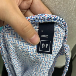 Áo hai dây cổ yếm gap size M, form rộng 305757