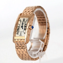 Cartier Tank Americaine SM PG W2620031 PG･RG Quartz - Hàng hiệu Authentic 874987