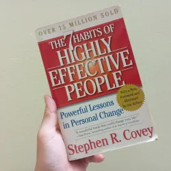 The 7 habits of highly effective people english book sách tiếng Anh  973791