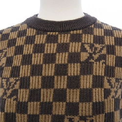 Louis Vuitton LOUIS VUITTON Áo len cổ tròn denim rib HLN77WZLL - Hàng hiệu Chính hãng 895840