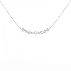 K18WG Dây chuyền kim cương 0.43CT - Hàng hiệu Chính hãng