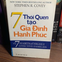 Sách kỹ năng sống:7 Thói Quen Tạo Gia Đình Hạnh Phúc- Mới 85% 149493