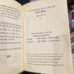 TẮT ĐÈN, NGÔ TẤT TỐ, sách khổ nhỏ bỏ túi, xb 2001 551056