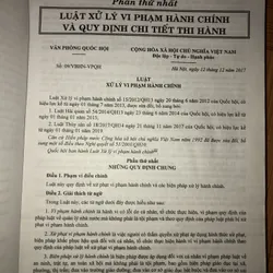 Luật xử lý vi phạm hành chính  600453