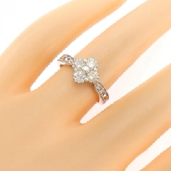 Nhẫn kim cương hoa PT900 0.80CT - Hàng hiệu Authentic 850908