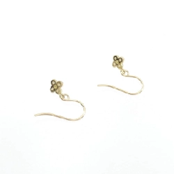 K18YG Bông tai hoa kim cương 0.08CT - Hàng hiệu Chính hãng 869222