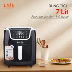 Nồi chiên hơi nước UNIE STEAM US6800 dung tích 7L, chiên-nướng-hấp 3 in1, mới 100% 706272
