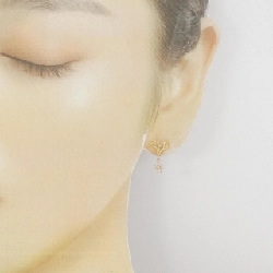 K18YG Bông tai kim cương 0.14CT - Hàng hiệu Chính hãng 870560