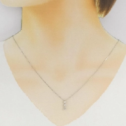 Dây chuyền kim cương ba viên PT900/PT850 0.30CT - Hàng hiệu Chính hãng 856280