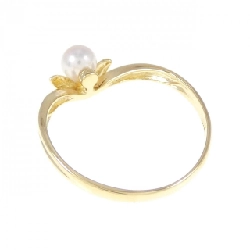 Nhẫn ngọc trai Akoya K18YG 4mm 673373