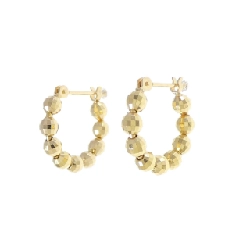 K18YG Bông tai - Hàng hiệu Authentic