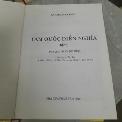 TAM QUỐC DIỄN NGHĨA - LA QUÁN TRUNG ( PHAN KẾ BÍNH) 1042434