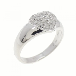 Nhẫn kim cương hình trái tim K18WG 0.24CT