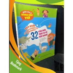 (TẶNG BOOKMARK) 32 Câu hỏi thú vị về sức khoẻ hỏi đáp khoa học năm 2018 mới 80% bẩn bìa RBK2811