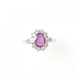 Nhẫn Ruby PT900 0.57CT - Hàng hiệu Chính hãng 851514