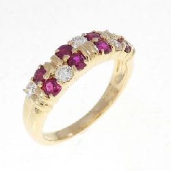 Nhẫn Ruby 0.56CT - Hàng hiệu Authentic Mikimoto