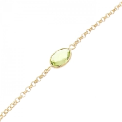 K18YG Đá màu Dây chuyền - Hàng hiệu Chính hãng 847374