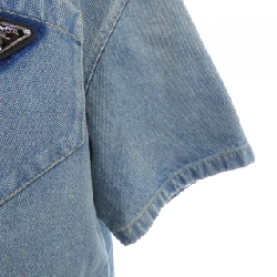 Áo sơ mi ngắn tay PRADA GEC067 S212 1ZAB - Hàng hiệu Authentic 892696