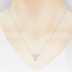K18WG Blue Topaz Necklace - Hàng hiệu Authentic 865038