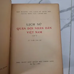 Lịch sử Quân đội Nhân dân Việt Nam (Tập I) - Ban Nghiên cứu Lịch sử Quân đội 796877