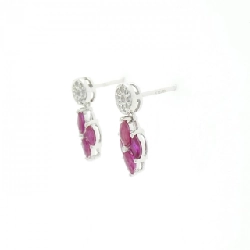 K14WG Bông tai Ruby - Hàng hiệu Chính hãng 870271