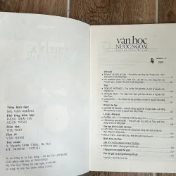 Tạp Chí Văn Học Nước Ngoài - Tổng Hợp Số 2001 (gồm Sigmund Freud, Helmut Zenker, v.v) 738047