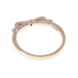 Nhẫn kim cương K18PG hình ruy băng 0.15CT - Hàng hiệu Authentic 852335